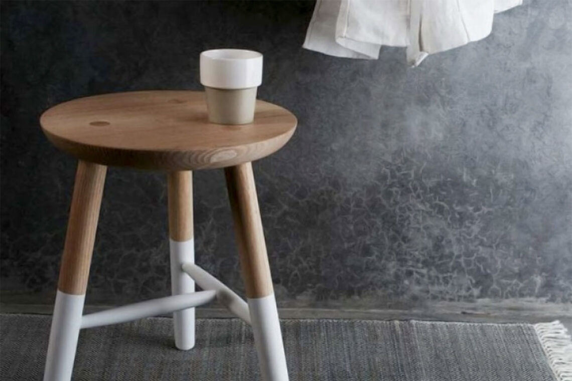 photo of three-legged stool