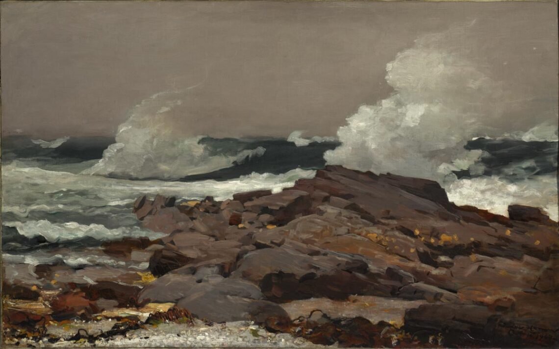 image of Winslow Homer’s “Eastern Point” painting